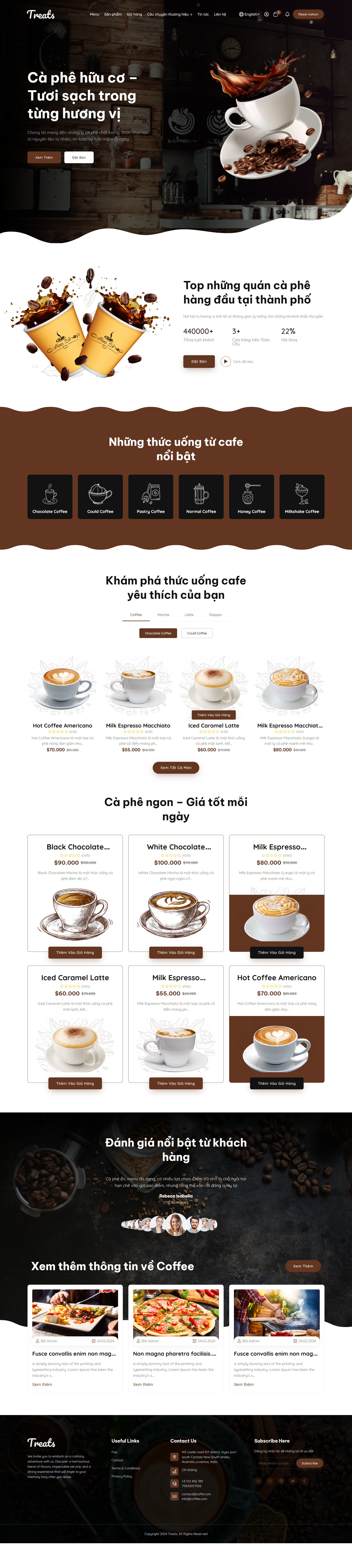 Không Gian Cafe Rang Xay